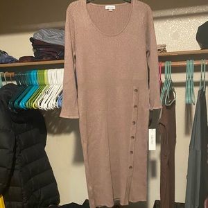 Calvin Klein Sweater Dress NWT XL